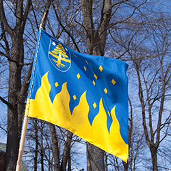 Kipinäpartion lippu