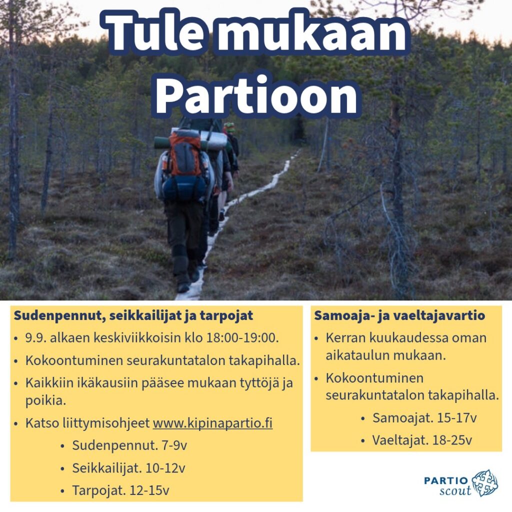 Syksyn 2026 viikkotoiminta