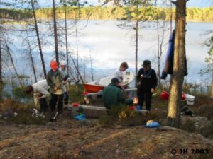 Lepakko ja Ilves -vartioiden retki